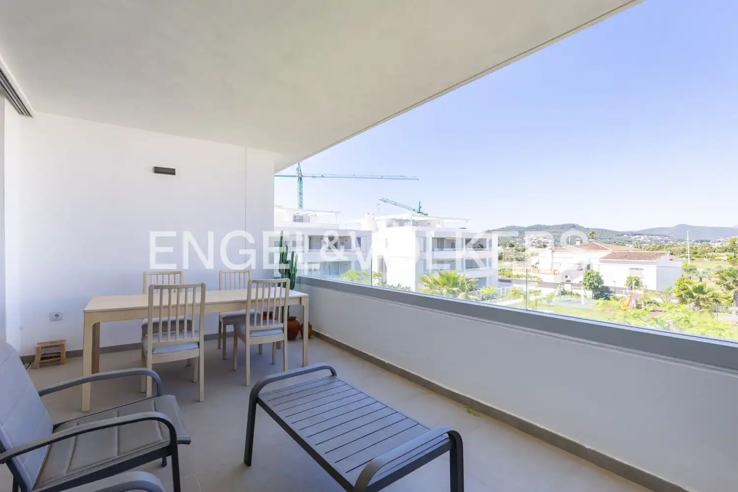 Terrassa de Àtic de lloguer en Jávea / Xàbia amb Aire condicionat, Calefacció i Terrassa