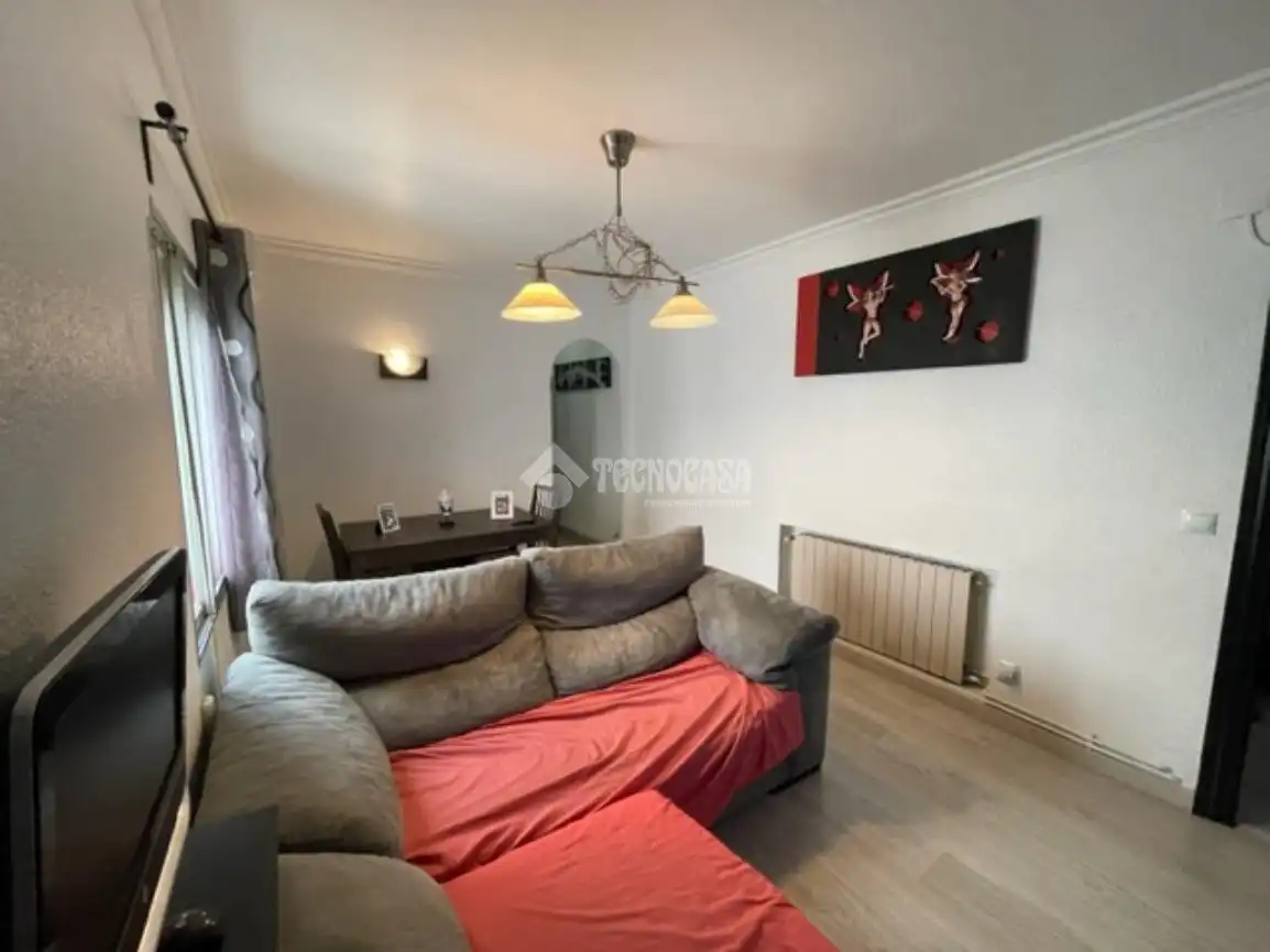Sala de estar de Piso en venta en Madrid con Calefacción y Parquet