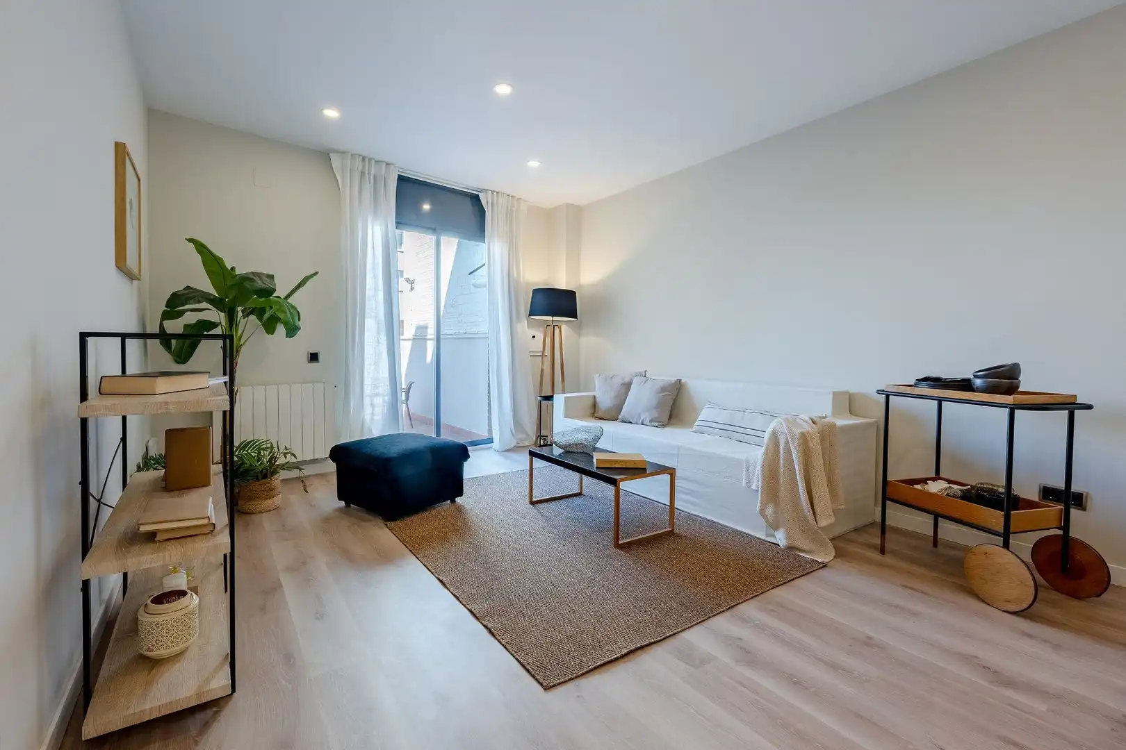 Sala d'estar de Pis en venda en Badalona amb Aire condicionat, Calefacció i Terrassa