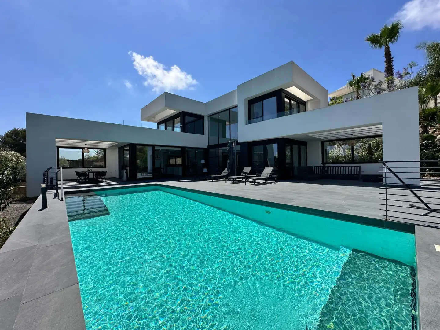 Swimming pool of Houses for sale in Jávea / Xàbia  with Air Conditioner, Private garden and Terrace