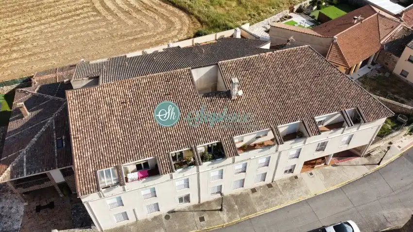 Exterior view of Flat for sale in Espirdo  with Heating, Storage room and Furnished