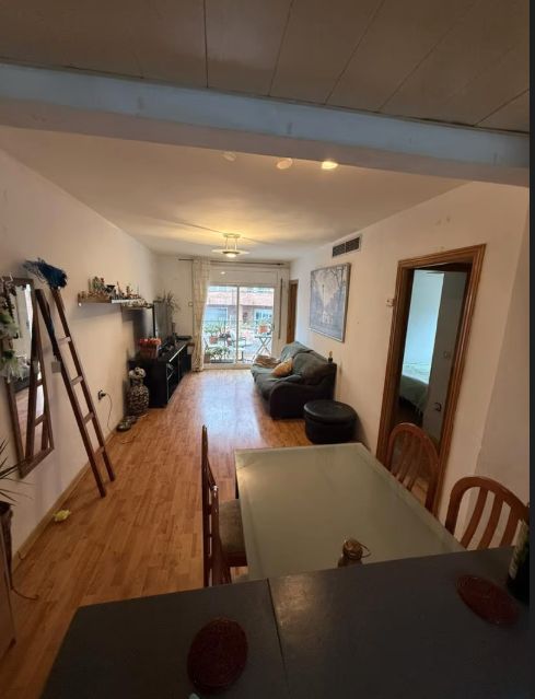 Living room of Flat for sale in  Barcelona Capital  with Air Conditioner, Heating and Balcony