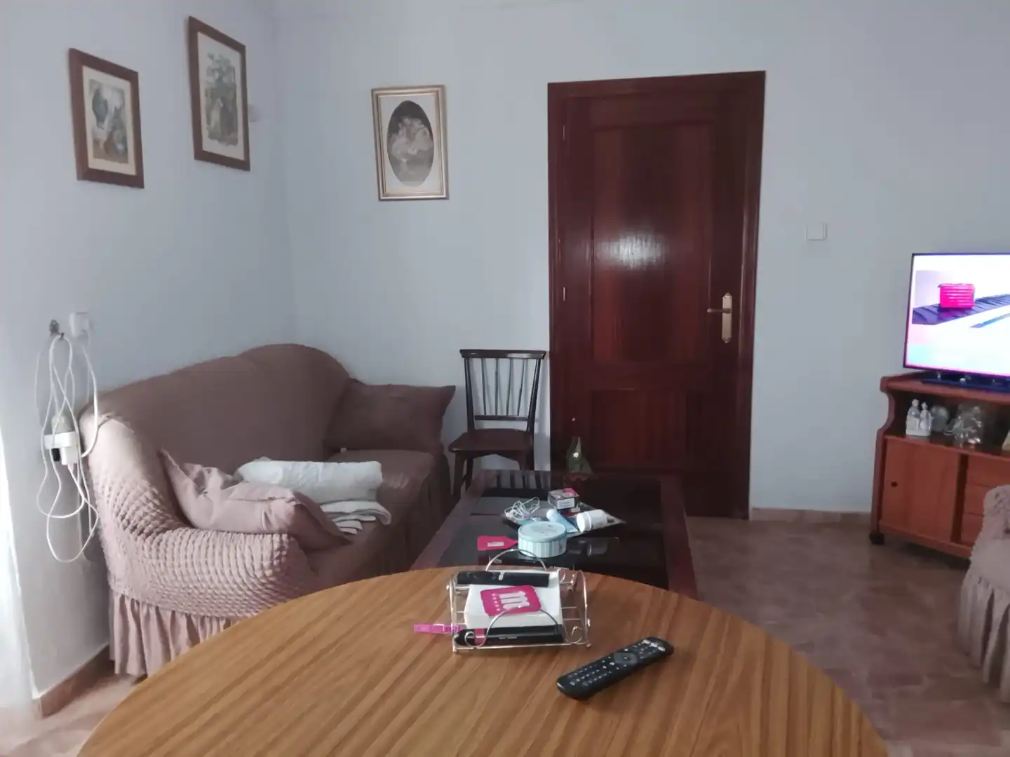Sala de estar de Casa o chalet en venta en Vara de Rey con Amueblado