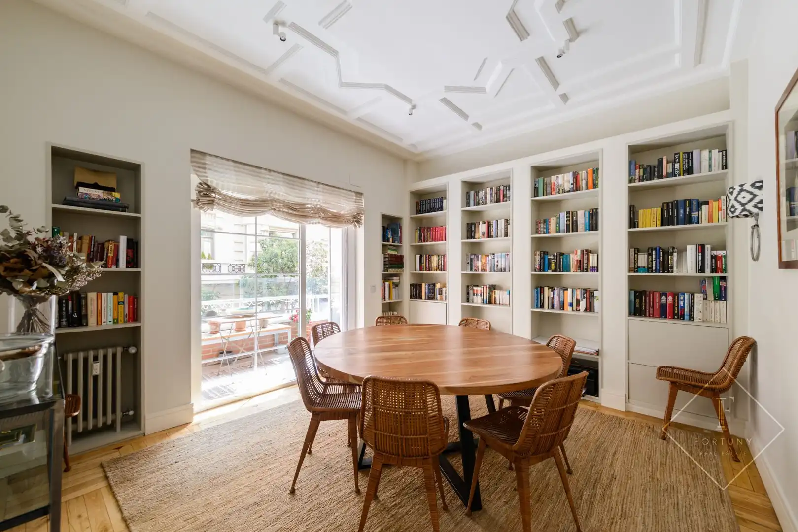 Esszimmer von Wohnung zum Verkauf in  Madrid Capital mit Klimaanlage, Heizung und Terrasse