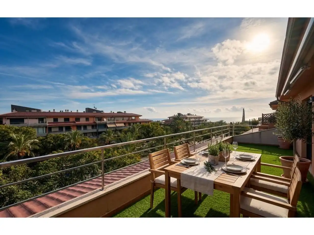 Appartamento con terrazza in vendita a Avenida Europa, imagen 3