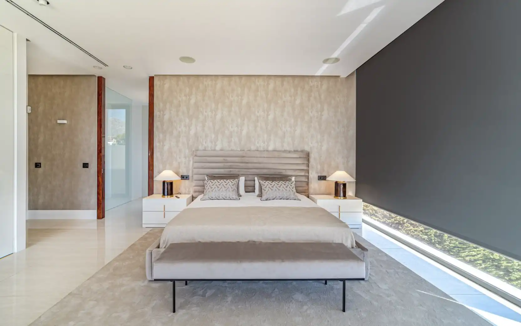 Habitación de Casa o chalet de alquiler en Marbella con Aire acondicionado, Jardín privado y Terraza