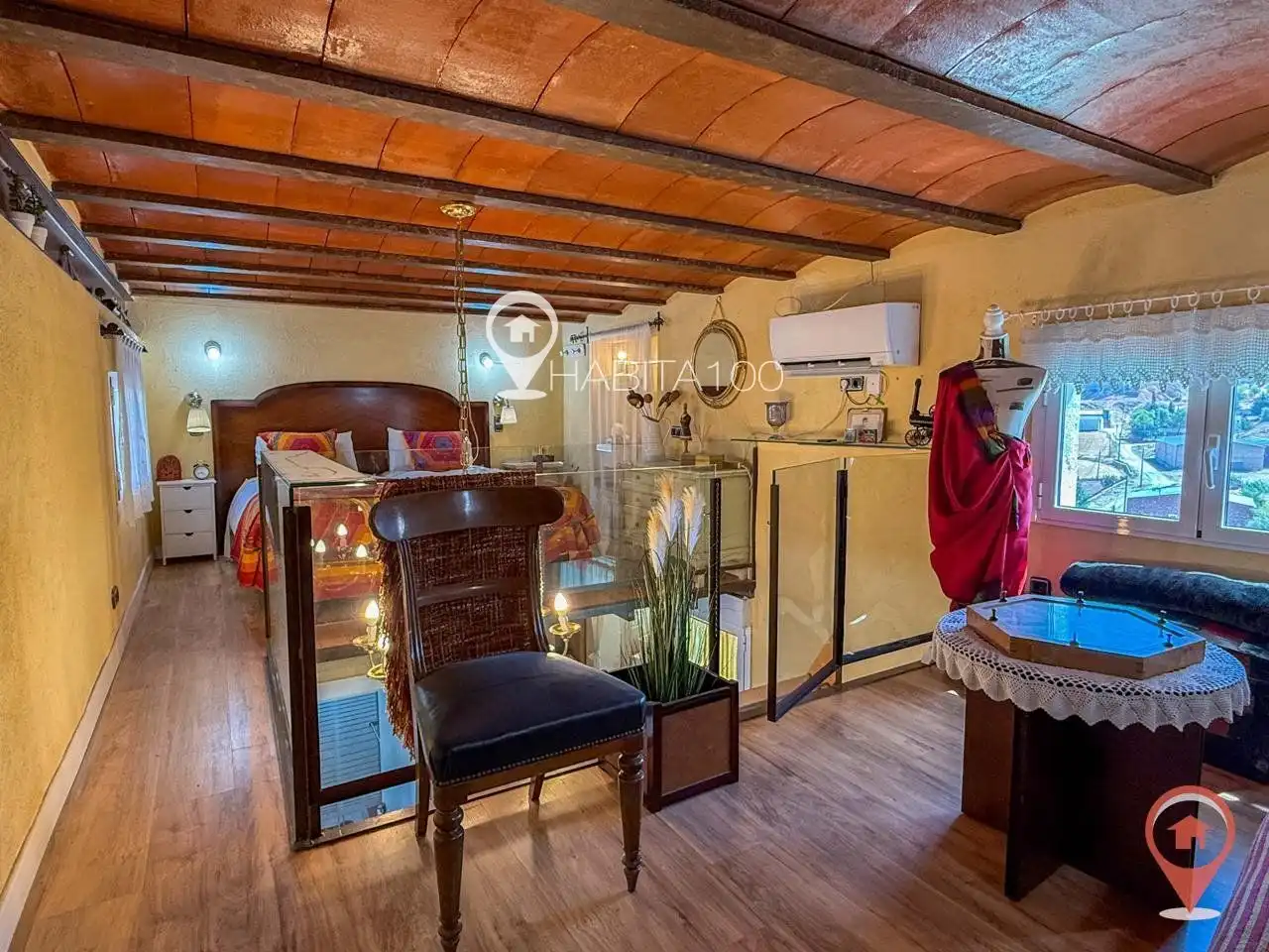 Sala de estar de Casa o chalet en venta en Cañaveras con Aire acondicionado, Calefacción y Terraza