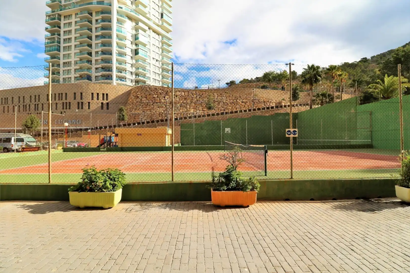 Terraza de Apartamento en venta en Benidorm con Aire acondicionado, Calefacción y Jardín privado