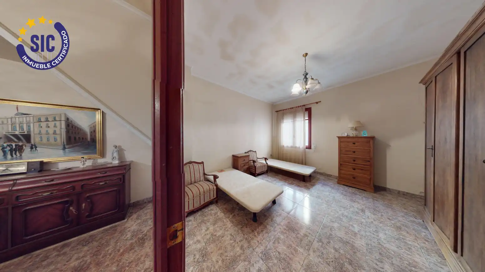 Sala de estar de Casa adosada en venta en Benifaió