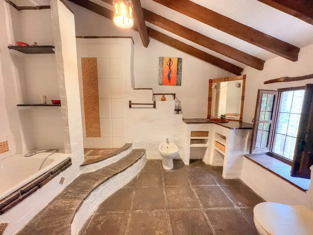 Baño de Finca rústica en venta en Benamargosa con Jardín privado y Amueblado