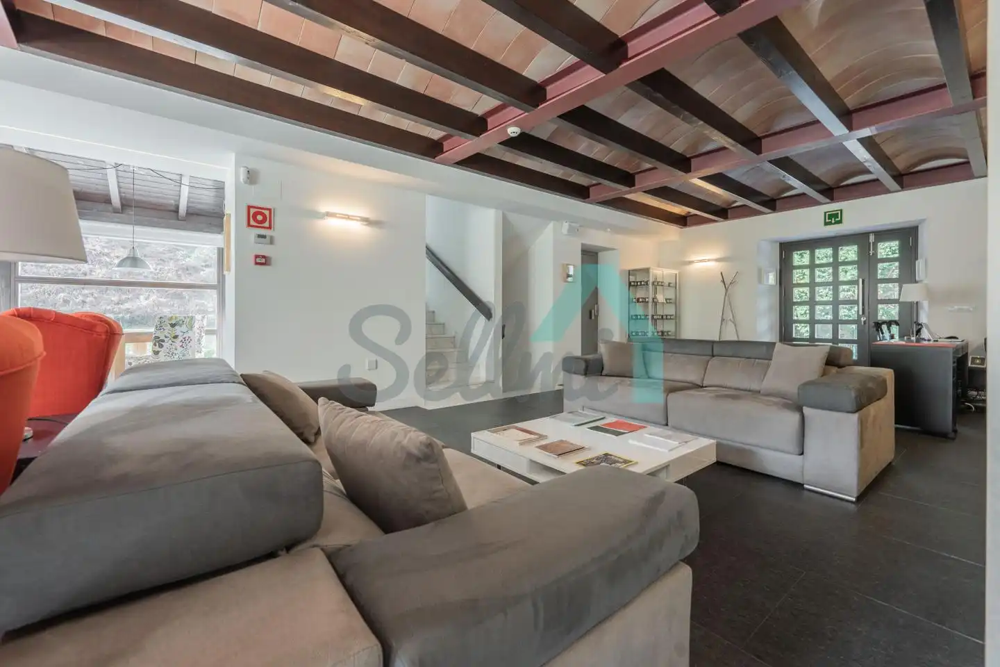 Sala d'estar de Casa o xalet en venda en Valdés - Luarca amb Calefacció, Jardí privat i Terrassa
