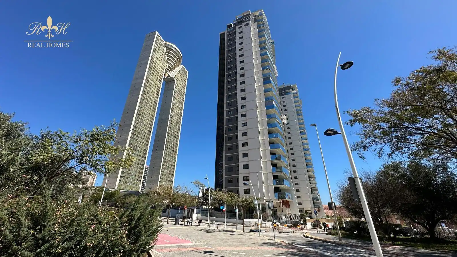 Exterior view of Flat for rent in Benidorm  with Air Conditioner, Heating and Terrace
