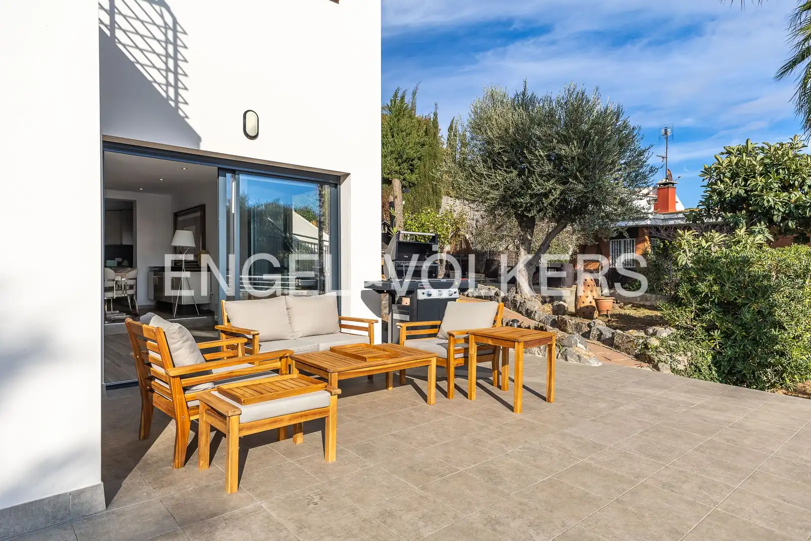 Terrace of Houses for rent in Santa Susanna  with Air Conditioner, Heating and Private garden