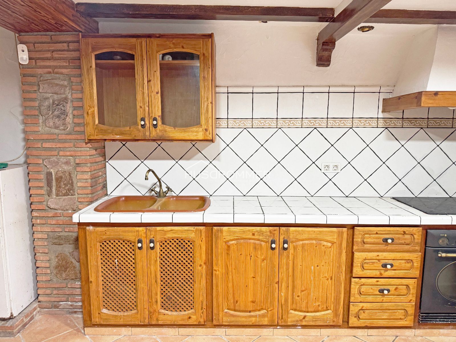 Kitchen of House or chalet for sale in Eslida  with Air Conditioner, Terrace and Furnished