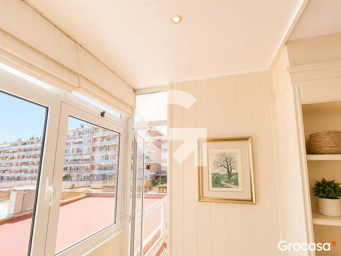 Balcony of Flat for sale in Barcelona  with Air Conditioner, Heating and Terrace
