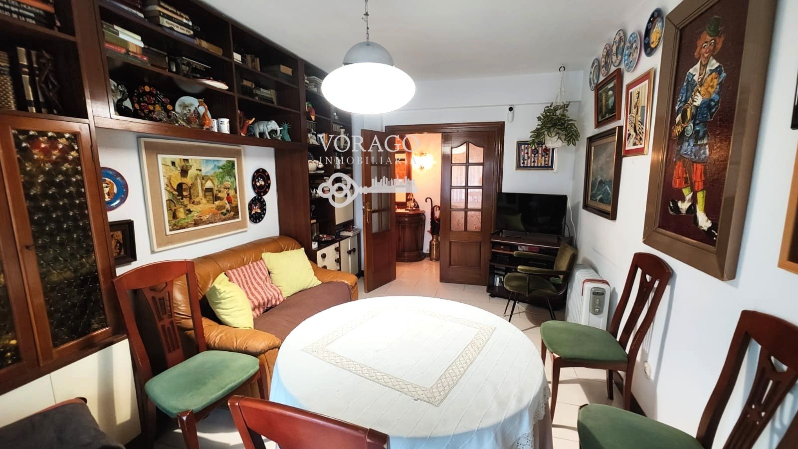 Sala de estar de Piso en venta en  Madrid Capital con Aire acondicionado