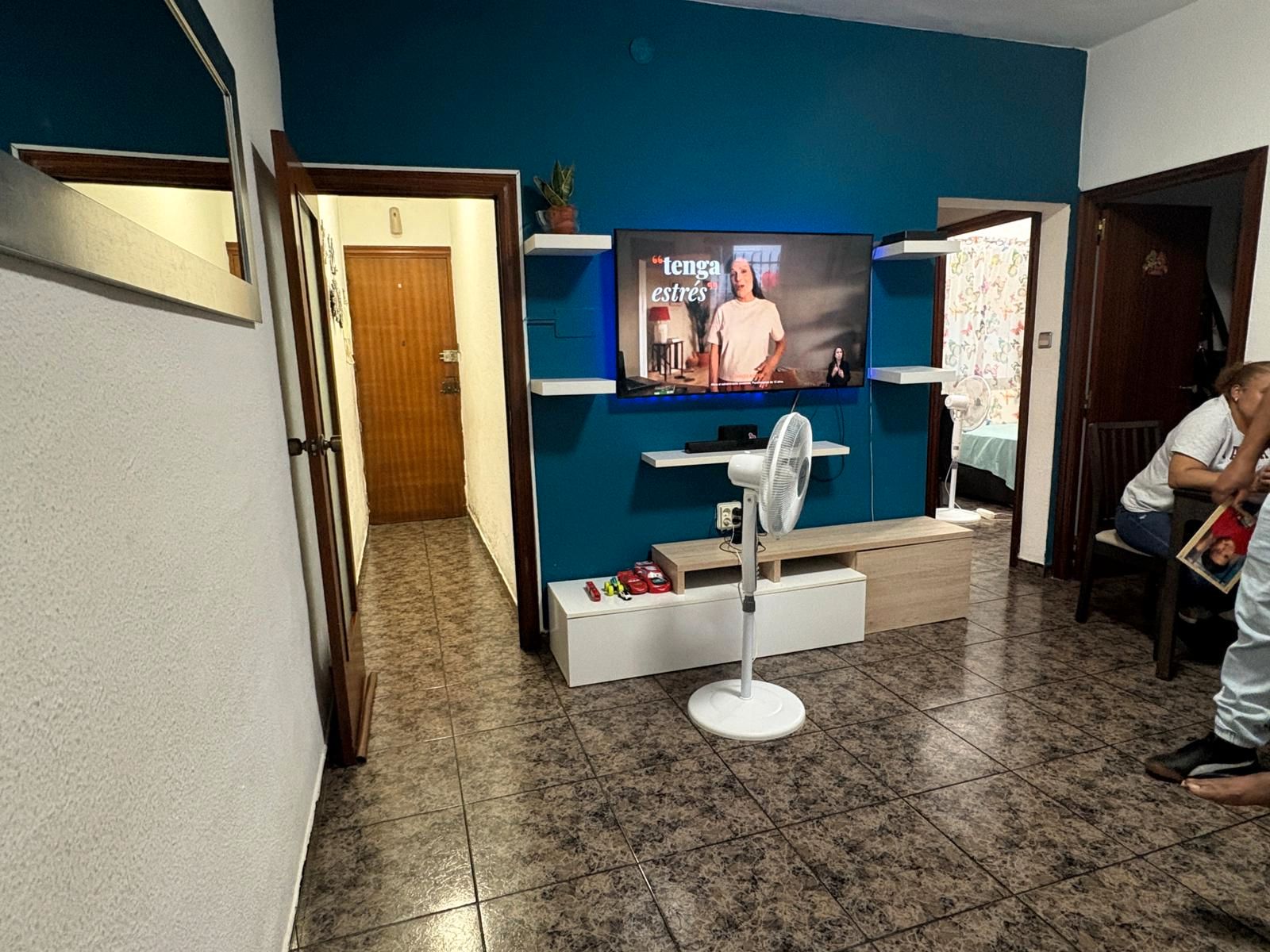 Living room of Flat for sale in Badalona  with Heating and Terrace