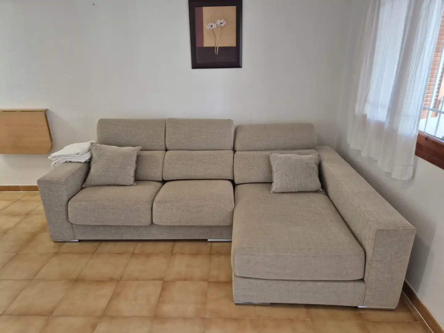 Sala de estar de Casa o chalet de alquiler en Santa Pola con Aire acondicionado, Terraza y Amueblado
