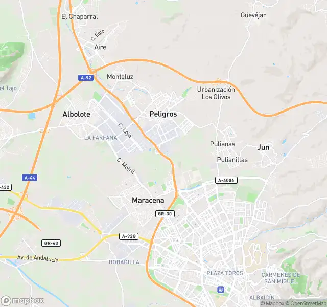 Vista exterior de Piso en venta en Maracena