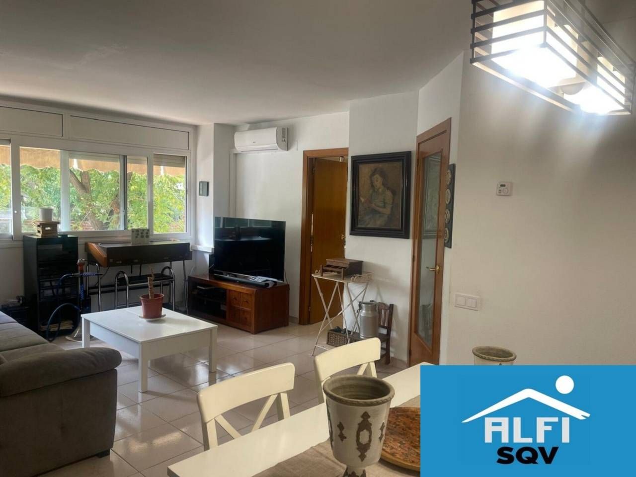 Living room of Flat for sale in Sant Quirze del Vallès  with Air Conditioner and Heating
