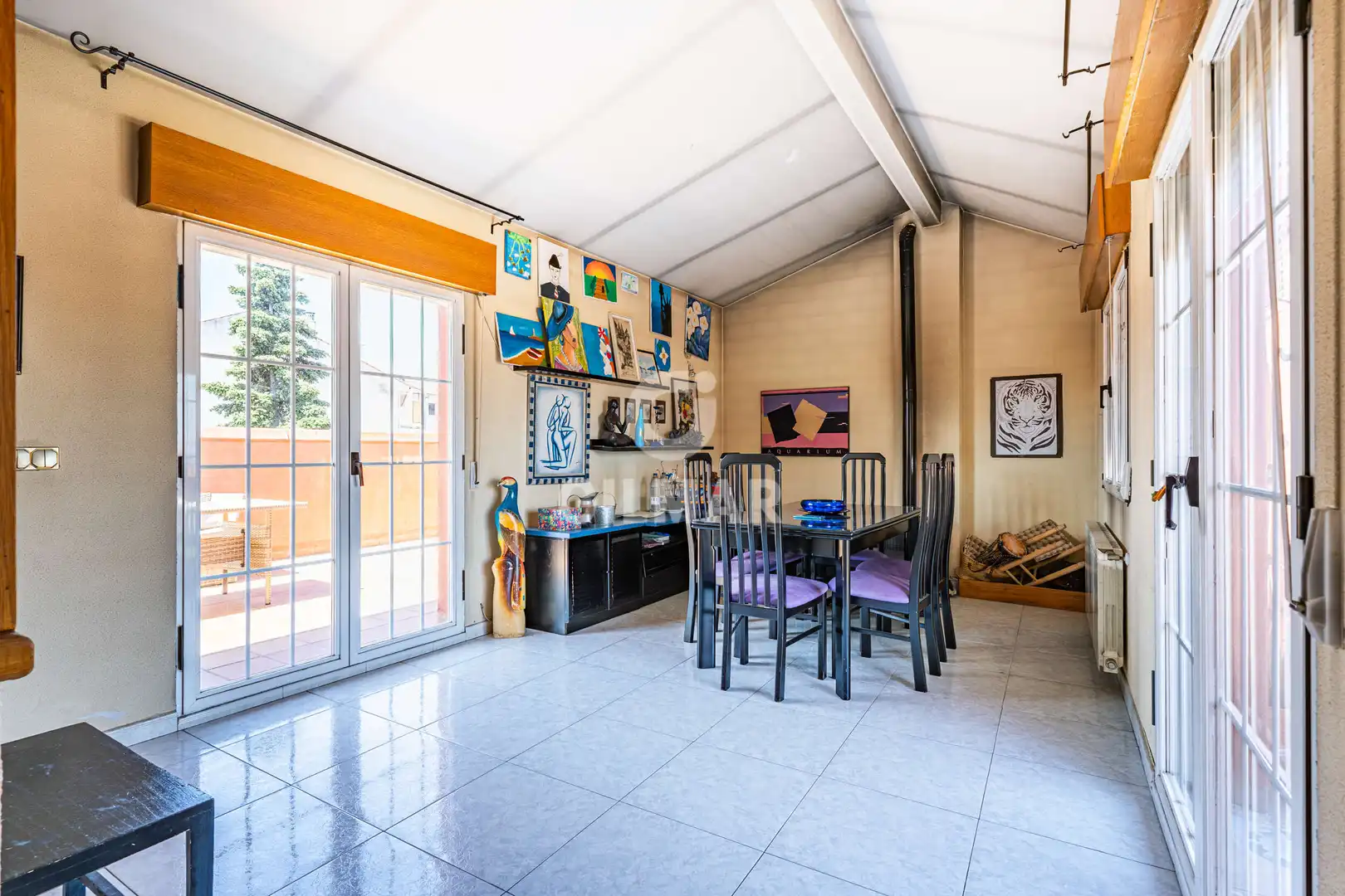 Comedor de Casa adosada en venta en Colmenar Viejo con Calefacción y Jardín privado