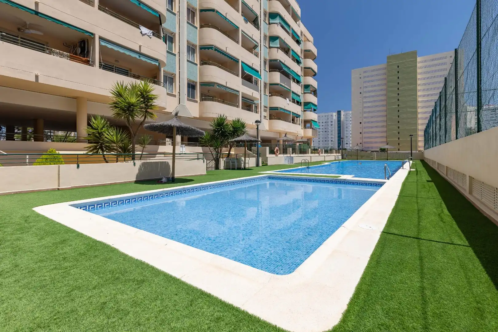 Swimming pool of Apartments for sale in La Pobla de Farnals  with Air Conditioner, Heating and Private garden