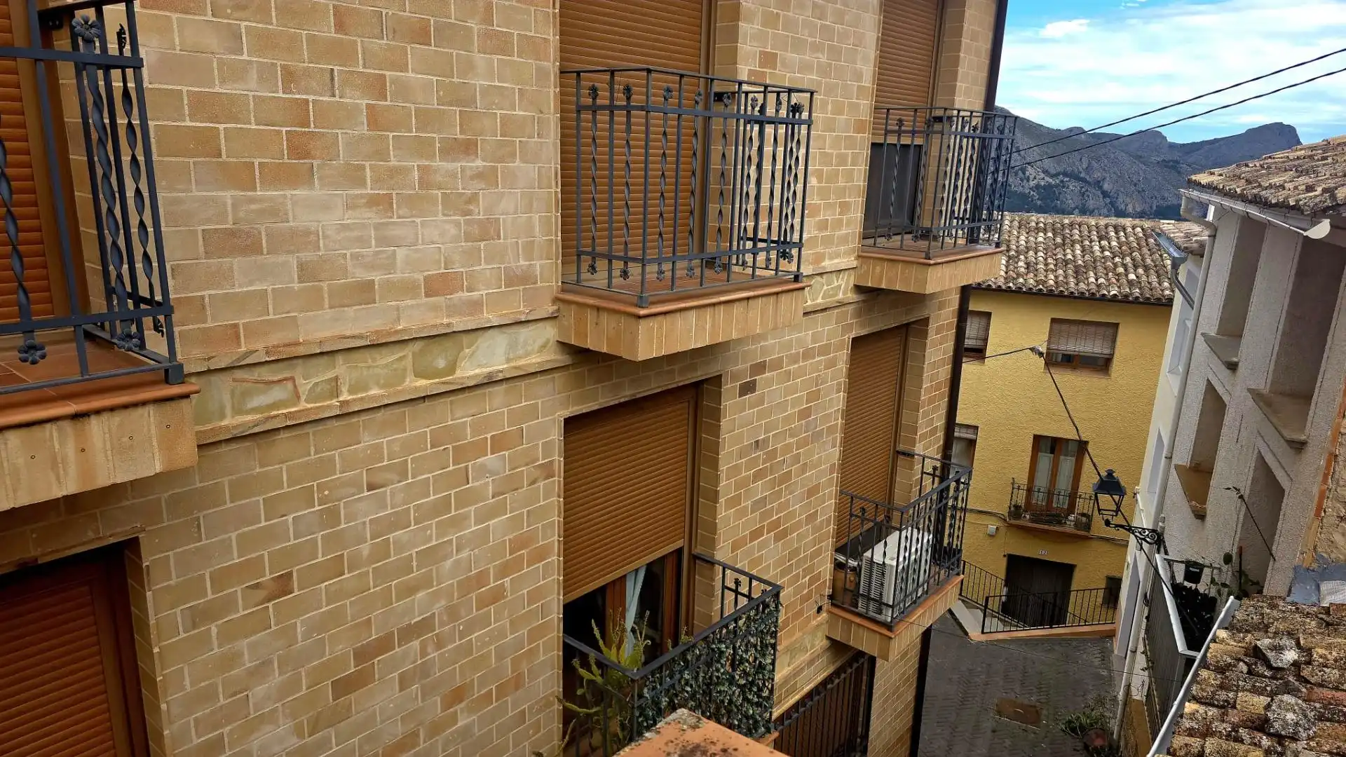 Balcony of Houses for sale in Confrides  with Air Conditioner, Heating and Terrace