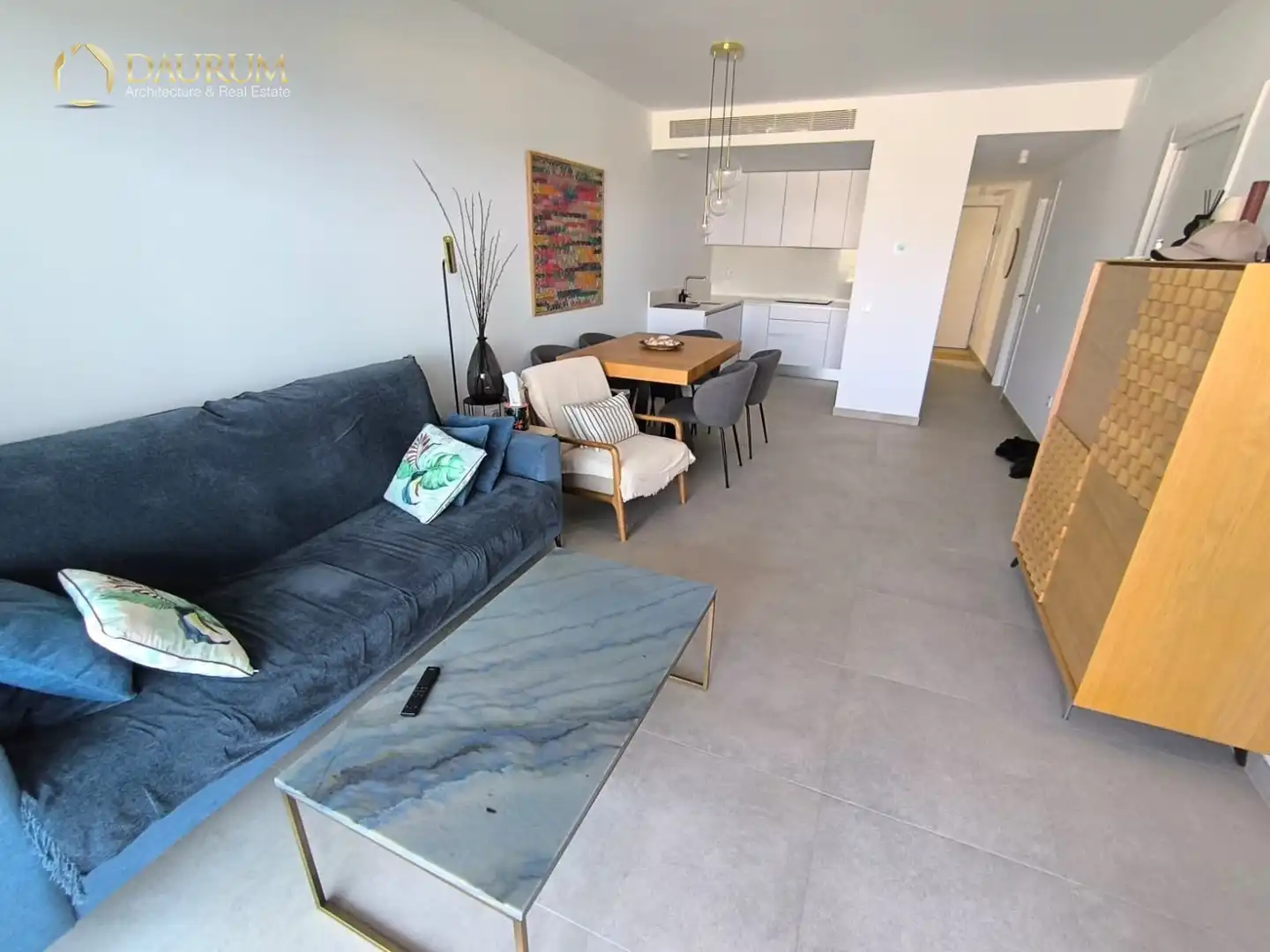Living room of Flat for sale in Santa Pola  with Air Conditioner, Terrace and Storage room