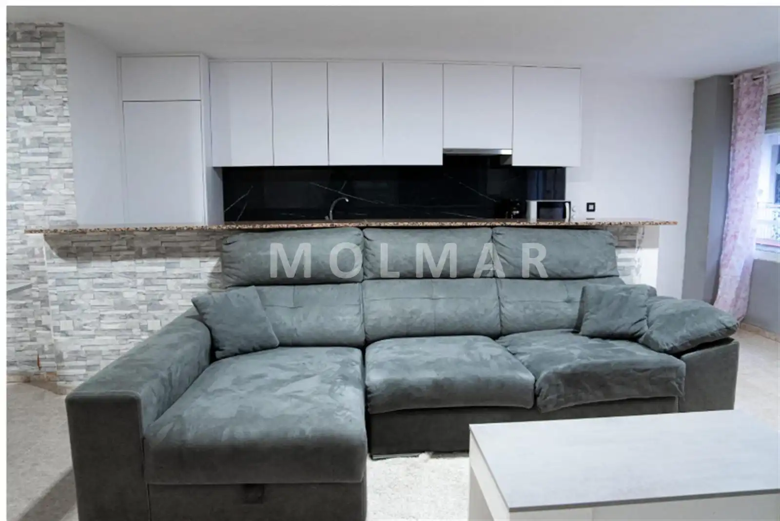 Living room of Flat for sale in Vila-real  with Furnished