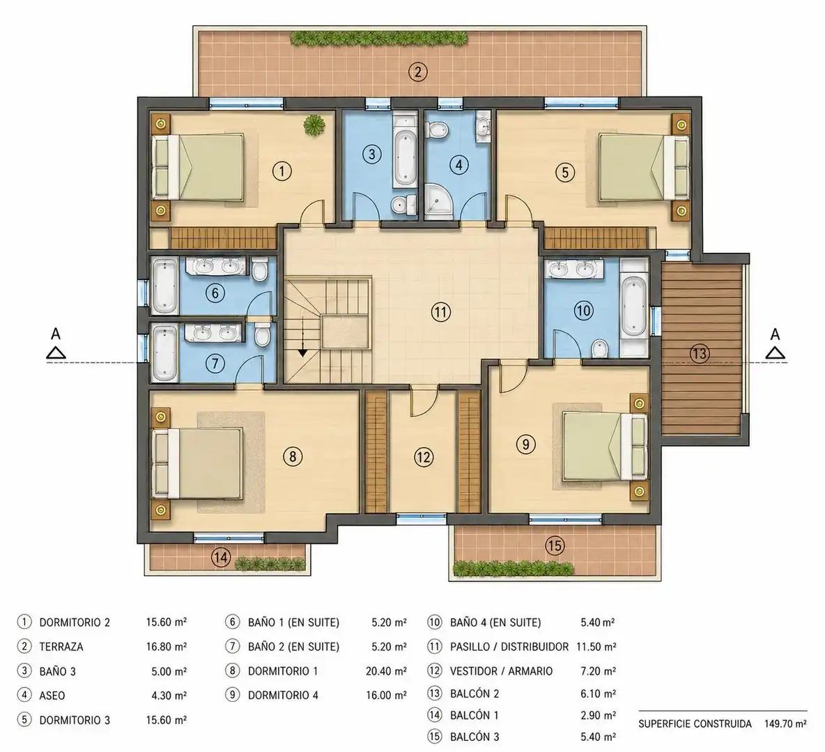 House with terrace for sale in Cala Blava - Bellavista, imagen 41