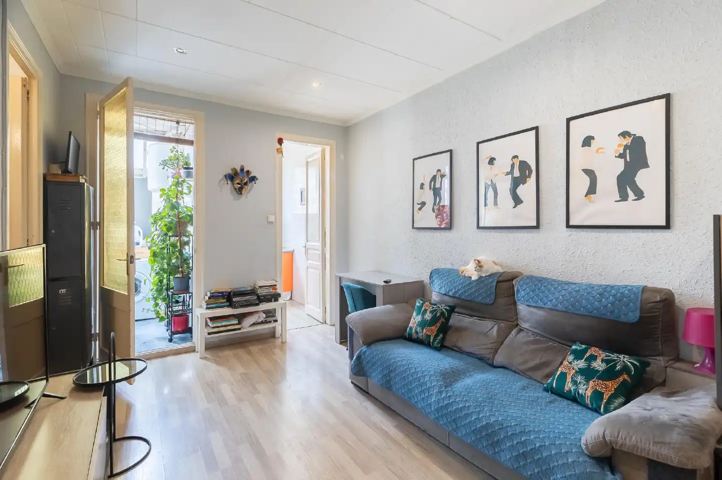 Living room of Flat for sale in Sant Adrià de Besòs