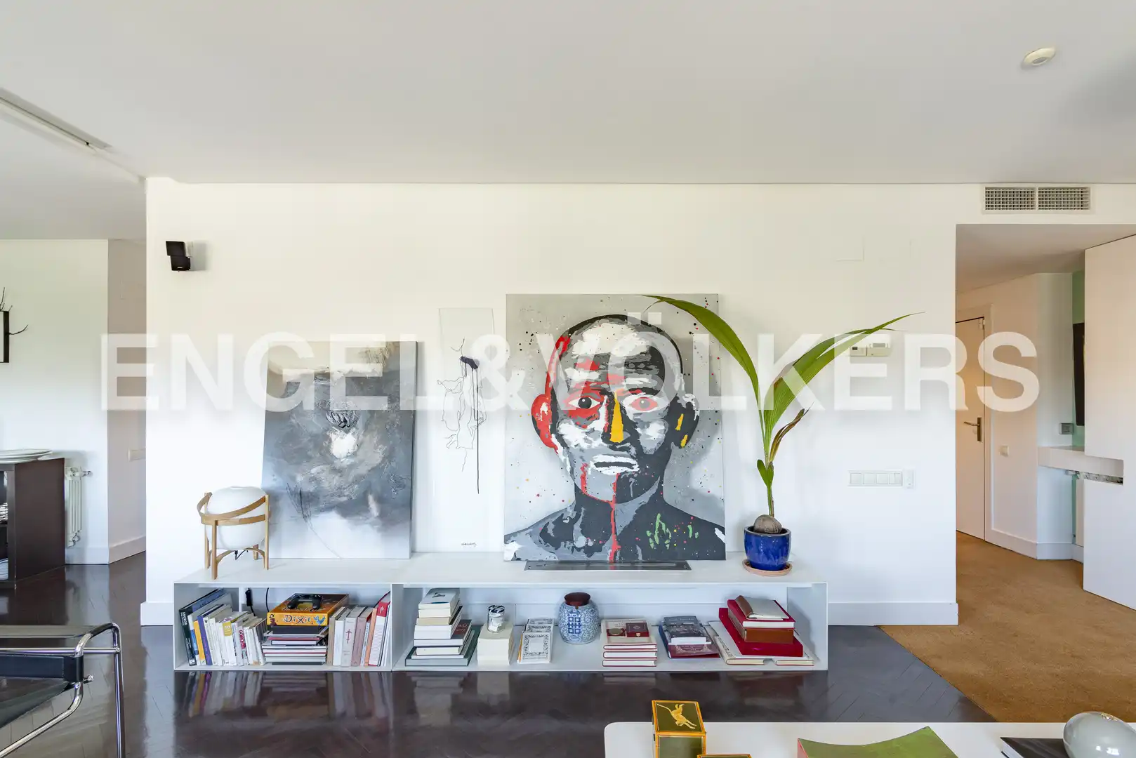 Sala de estar de Dúplex en venta en Madrid con Aire acondicionado, Calefacción y Terraza