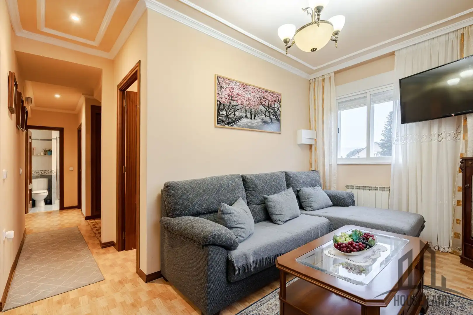 Living room of Houses for sale in Fuentenovilla  with Air Conditioner, Heating and Private garden