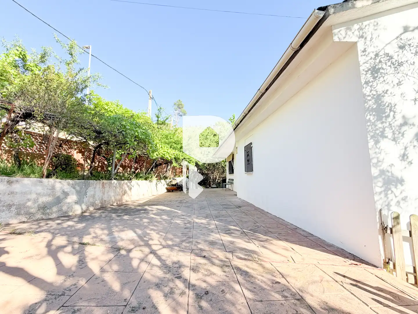 Exterior view of Houses for sale in Vallirana  with Air Conditioner, Heating and Private garden
