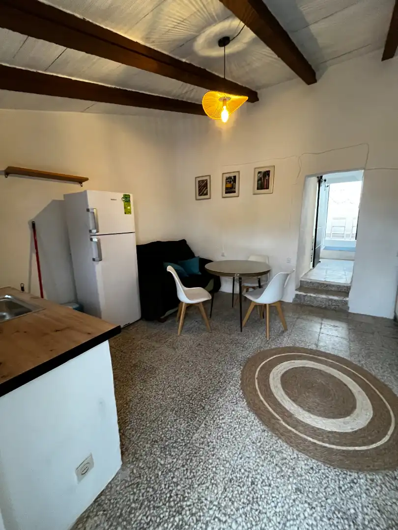 Cuina de Casa o xalet en venda en Sanlúcar de Guadiana amb Aire condicionat, Moblat i Forn