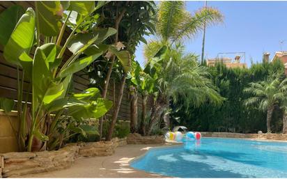 Piscina de Casa o xalet en venda en Monforte del Cid amb Aire condicionat, Jardí privat i Terrassa