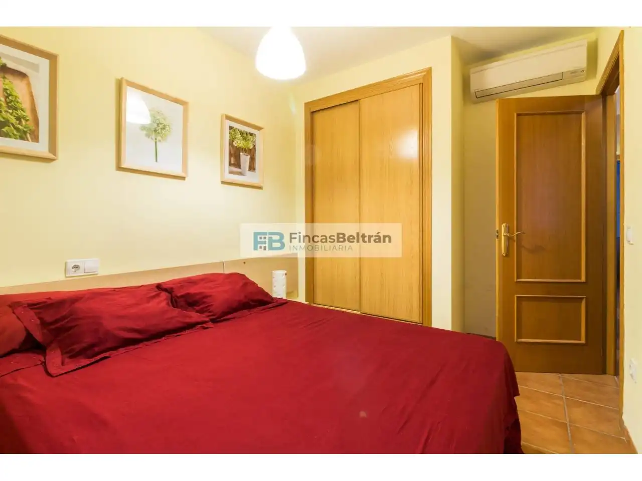 Schlafzimmer von Einfamilien-Reihenhaus zum Verkauf in Peñíscola / Peníscola mit Klimaanlage, Privatgarten und Terrasse