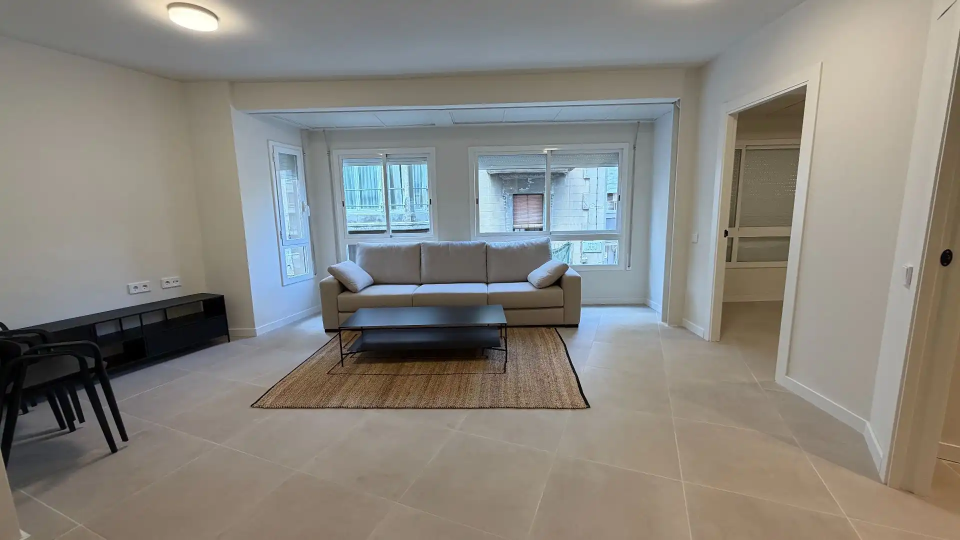 Living room of Flat for rent in Tortosa  with Air Conditioner, Heating and Furnished