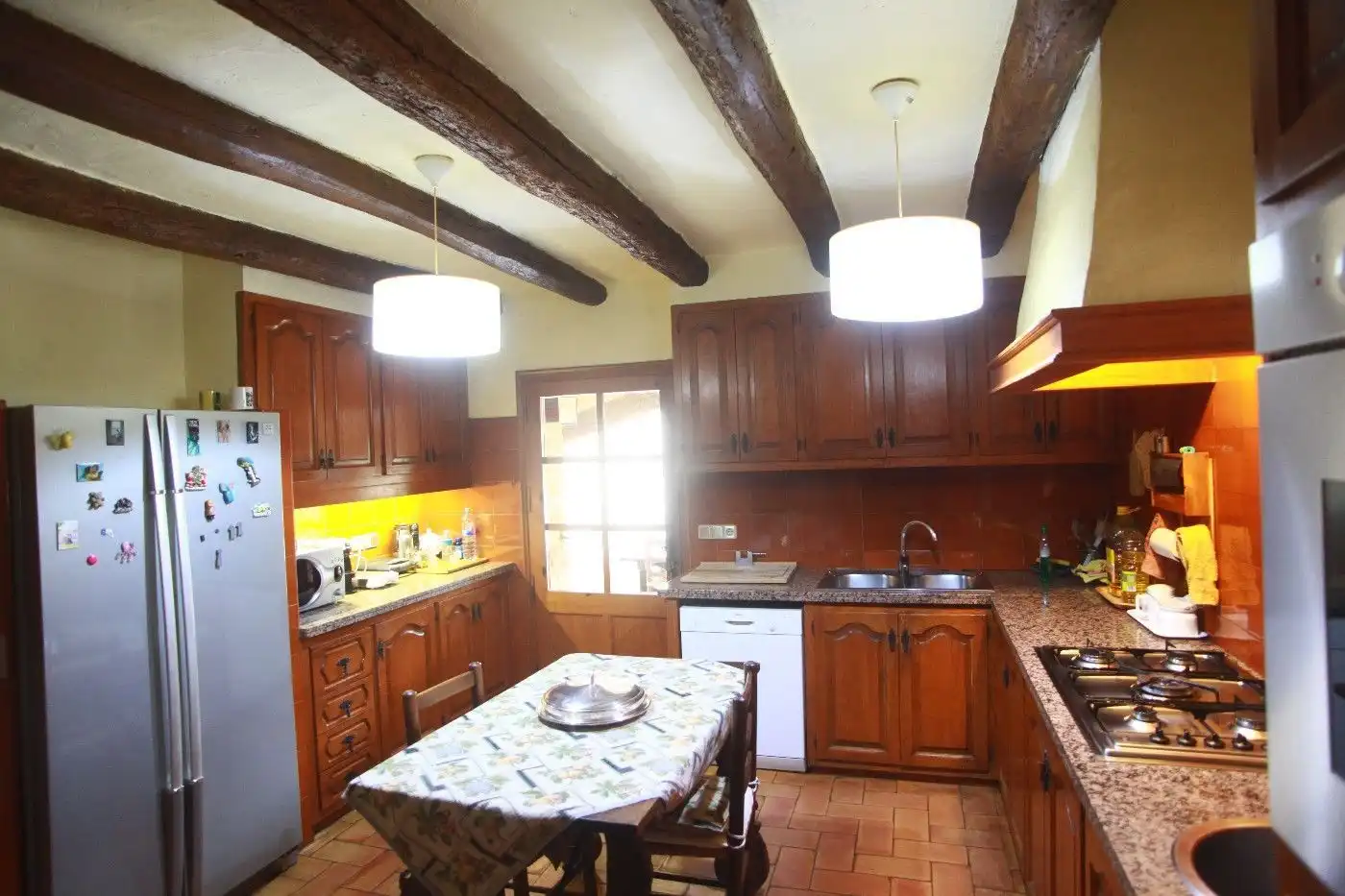 Küche von Country house zum Verkauf in Santa Cristina d'Aro mit Terrasse, Abstellraum und Schwimmbad