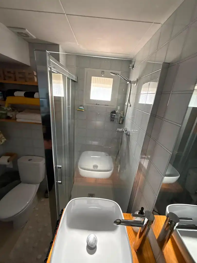 Baño de Apartamento en venta en Roses con Terraza y Trastero