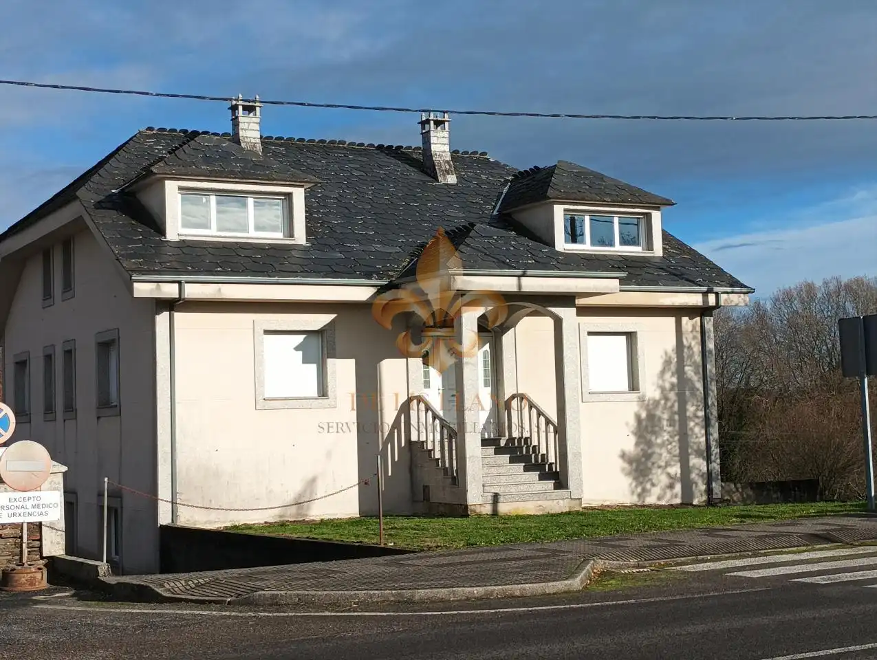 Vista exterior de Casa o chalet en venta en Friol con Calefacción y Jardín privado