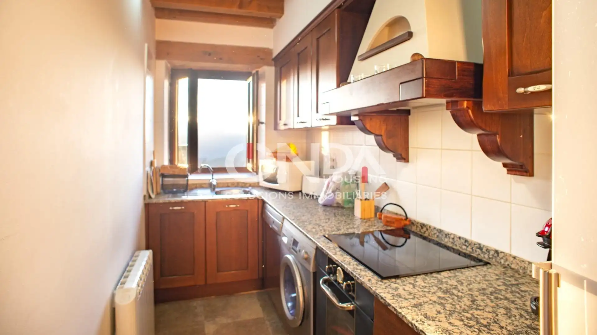 Cocina de Piso en venta en El Pont de Suert con Calefacción, Terraza y Amueblado
