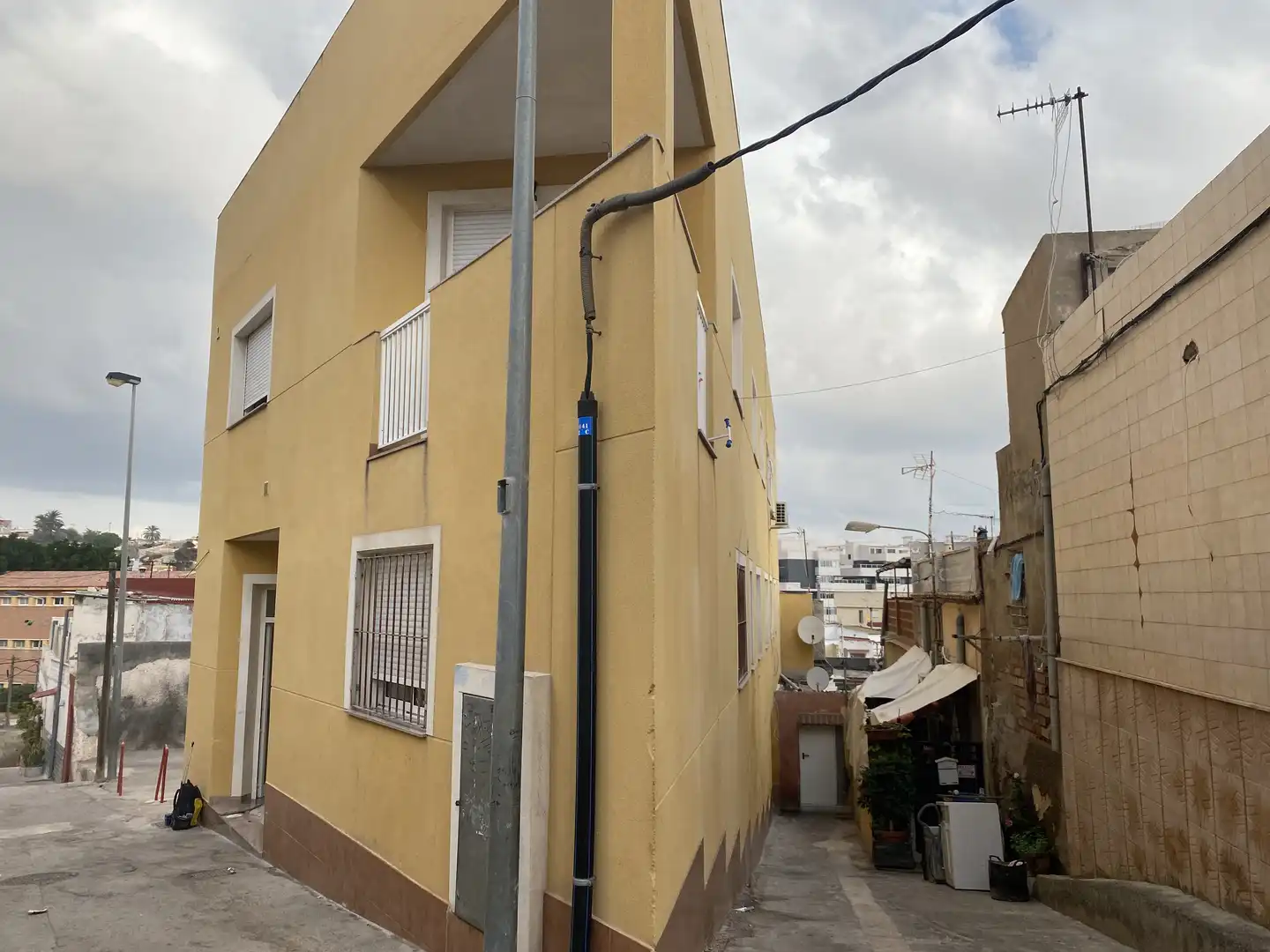Vista exterior de Piso en venta en Cartagena