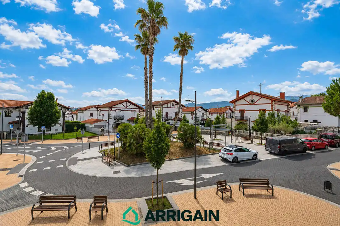 Vista exterior de Casa o chalet en venta en Irun  con Calefacción, Jardín privado y Terraza