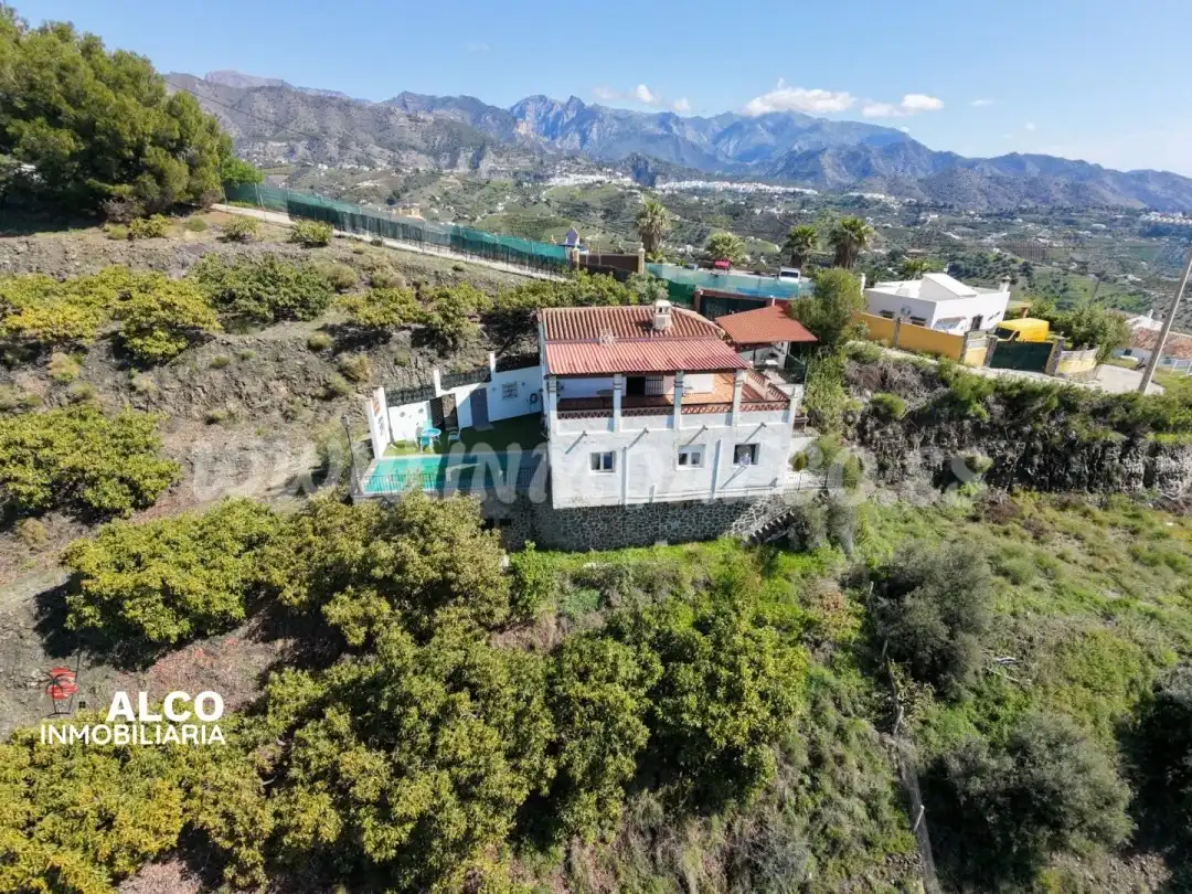 Exterior view of Houses for sale in Torrox  with Air Conditioner, Terrace and Swimming Pool
