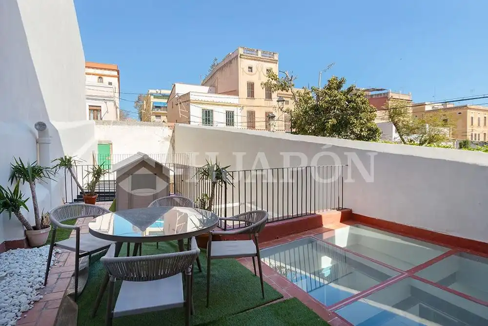 Terraza de Casa o chalet en venta en Centre  