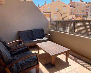 Terrace of Apartment for sale in Moncofa  with Furnished, Oven and Community pool