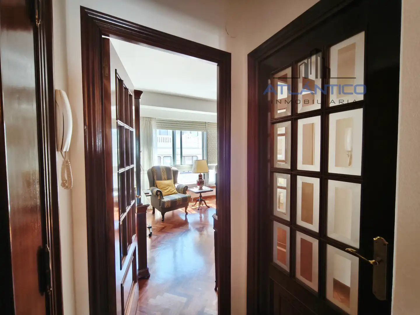 Flat for rent in A Coruña Capital   with Heating, Parquet flooring and Furnished