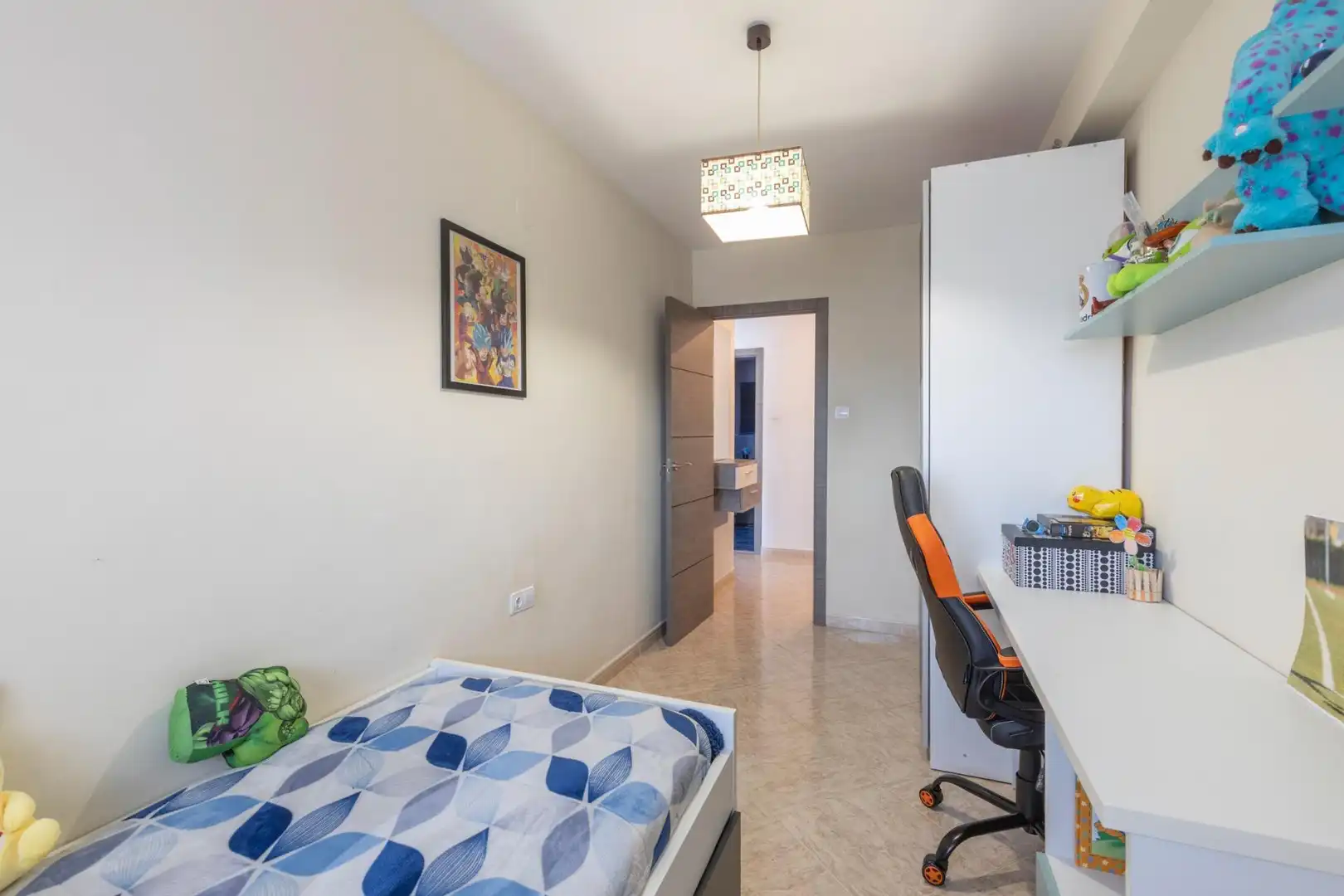 Bedroom of Flat for sale in Granada  with Air Conditioner and Balcony