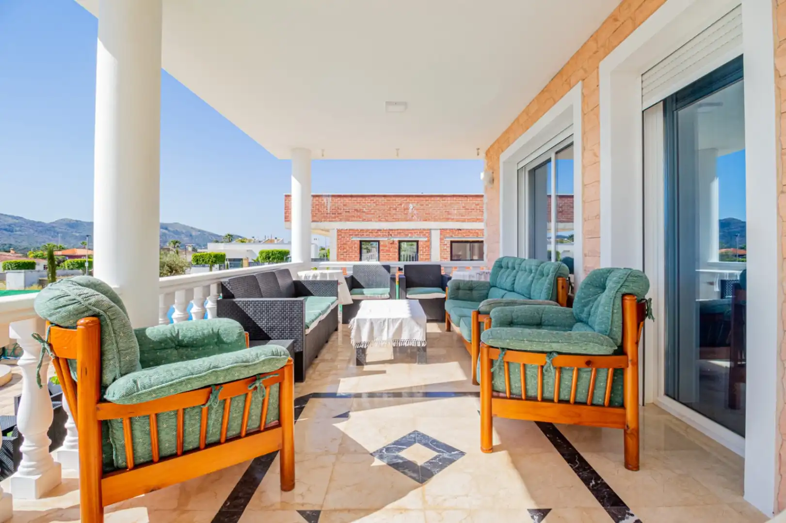 Terraza de Casa o chalet en venta en L'Alfàs del Pi con Aire acondicionado, Calefacción y Jardín privado